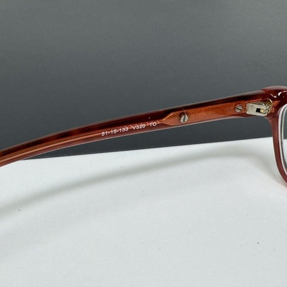Vera Wang v320 Eyeglasses tortoise rectangle Frames size 51 [] 15 133 with case - Picture 6 of 14